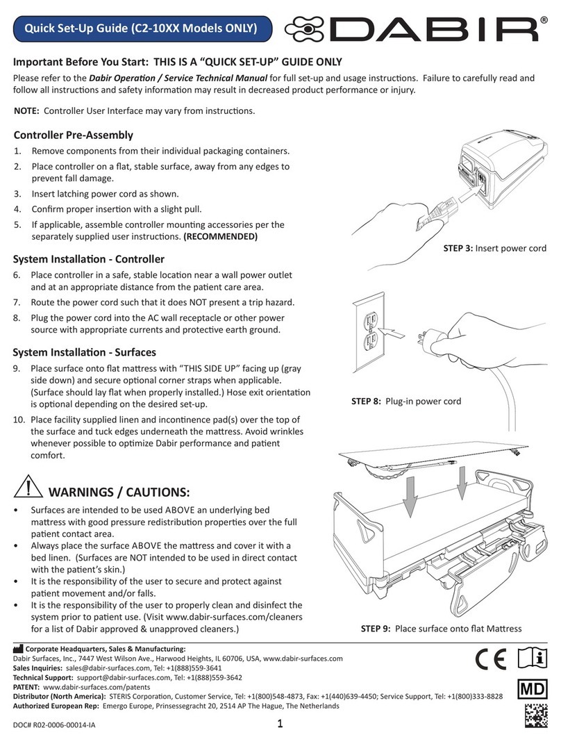 DABIR C2-10 Series Quick setup guide