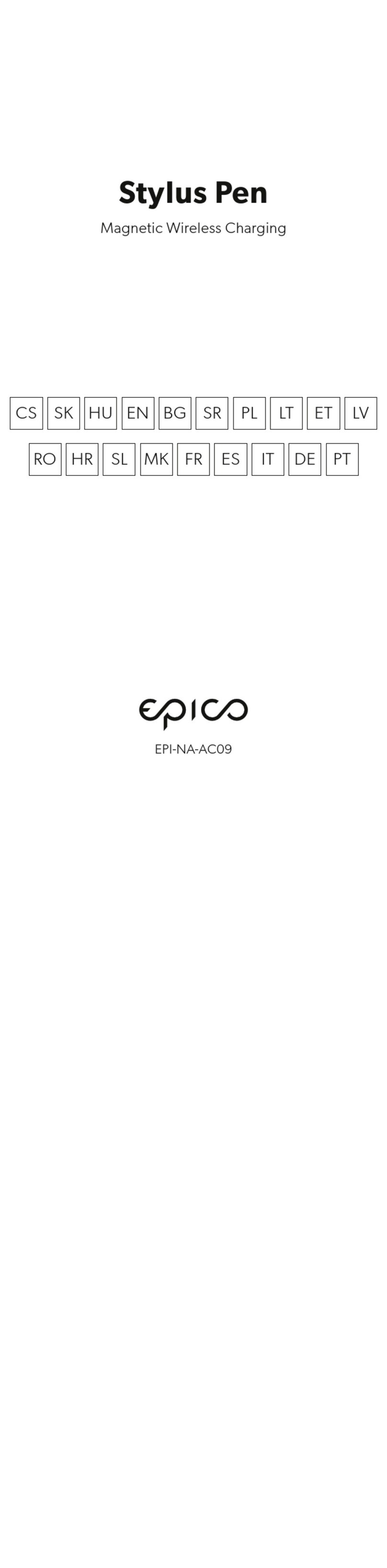 epico Stylus Pen User manual