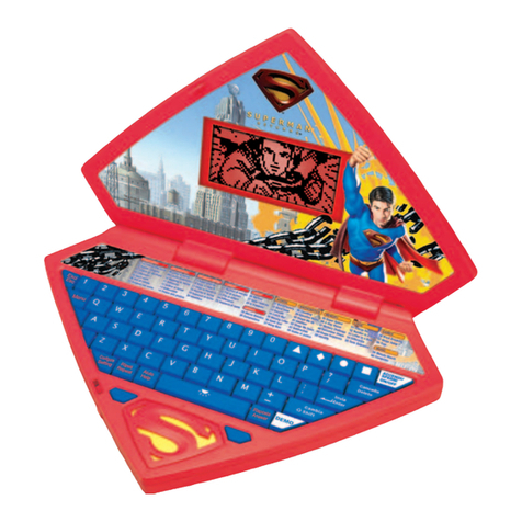 Oregon Scientific Superman Laptop Advance User manual