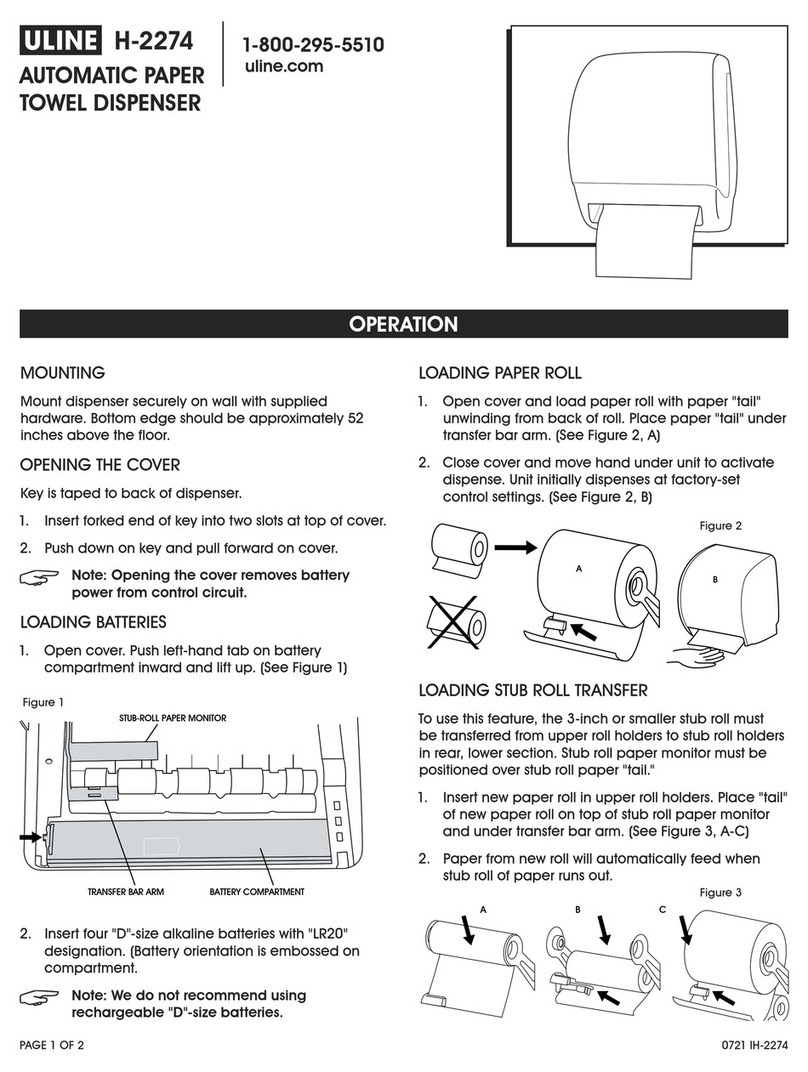 U-Line H-2274 manual