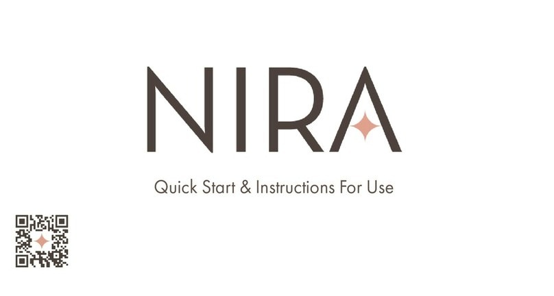 Nira Pro Quick Start & Instructions For Use
