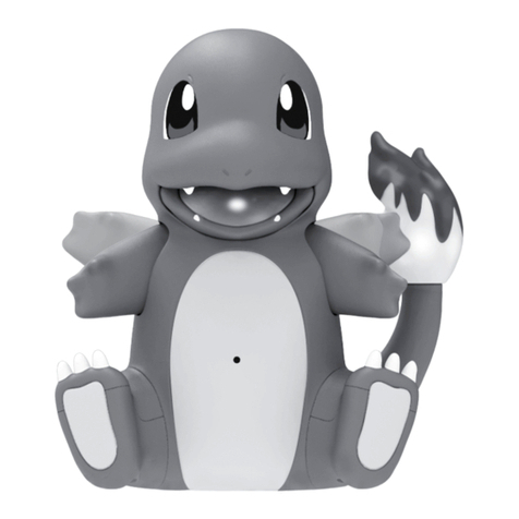 Jazwares MY PARTNER CHARMANDER Pokemon quick start guide