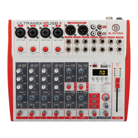 BlastKing ULTRAMIX-12USB II user manual