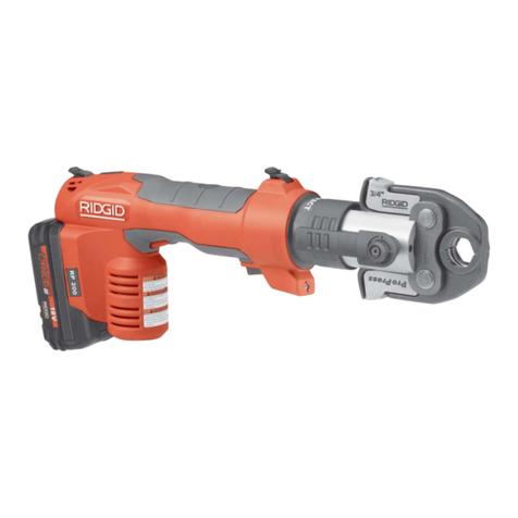 RIDGID RP 200-B User manual RIDGID RP 200-B User manual