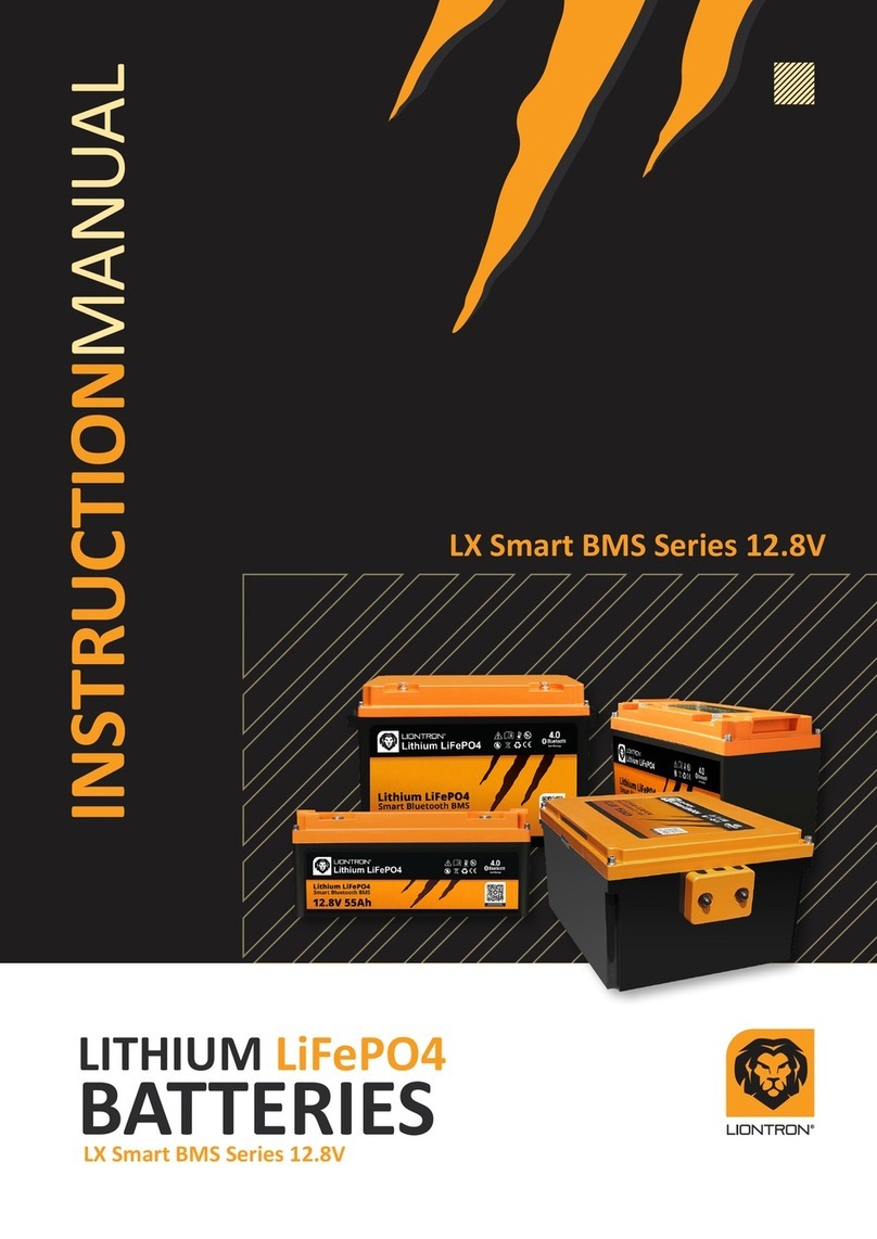 LIONTRON LX Smart BMS Series instruction manual LIONTRON LX Smart BMS Series instruction manual