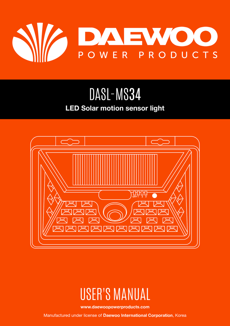 Daewoo DASL-MS34 user manual