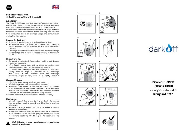 Darkoff KPS3 Claris F088 User manual