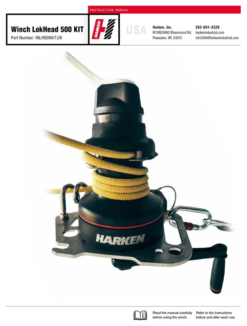 Harken INLH500KIT.US User manual Harken INLH500KIT.US User manual