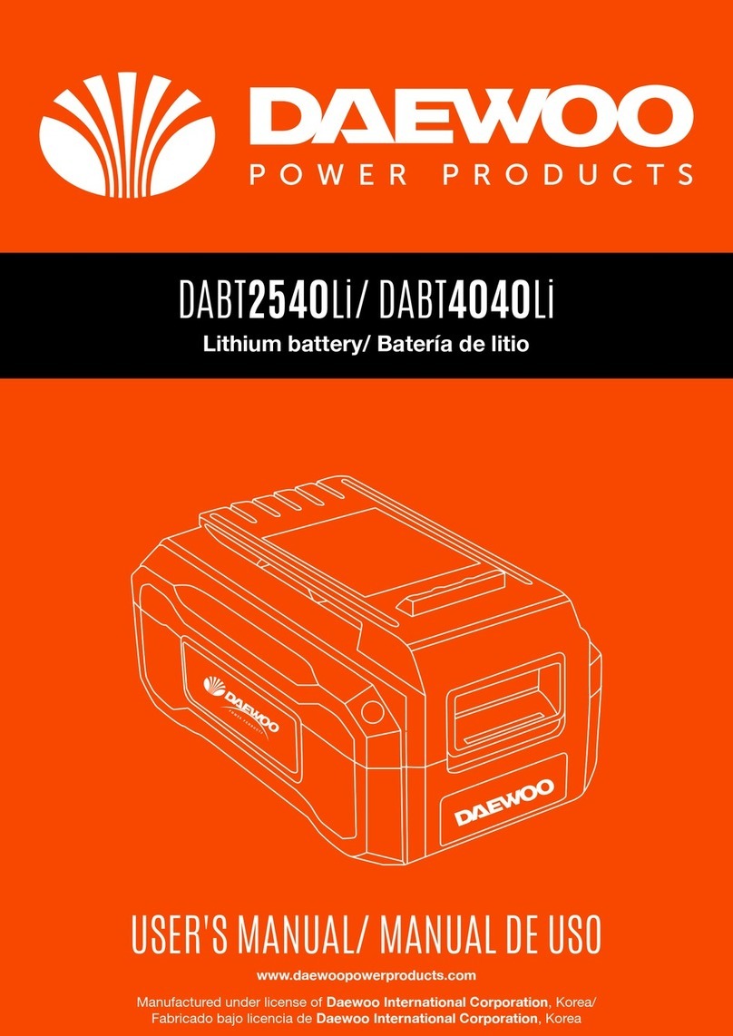 Daewoo DABT2540Li user manual