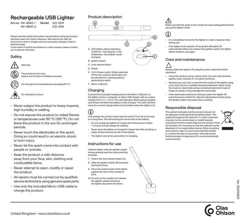 Clas Ohlson DQ-32 Series quick start guide