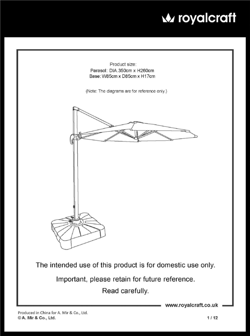 Royalcraft 735340 User manual