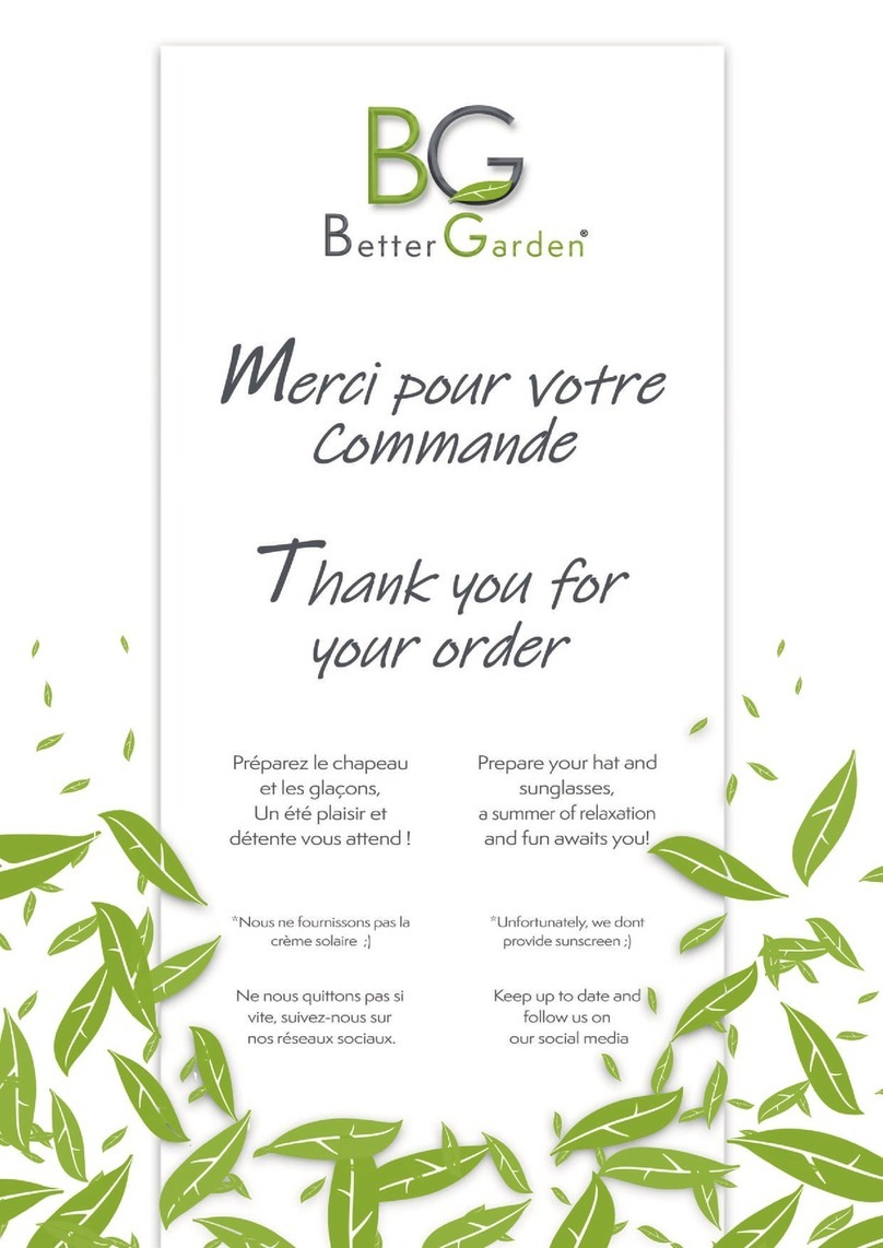 Better Garden 796258 quick start guide