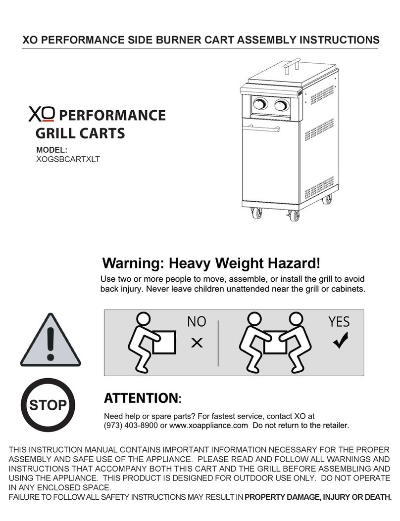 Xo XOGSBCARTXLT Assembly instructions