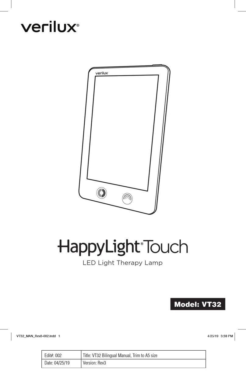 Verilux HapptLight Touch User manual