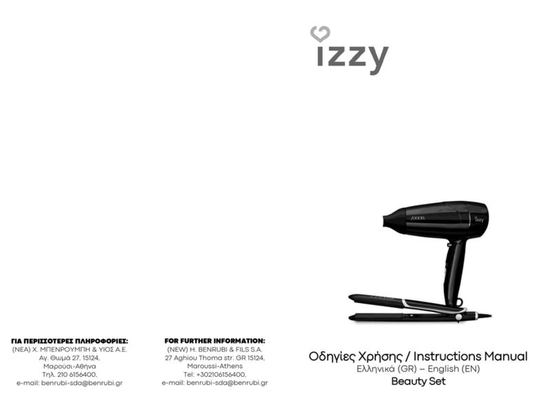 izzy DC IZ-7202B instruction manual