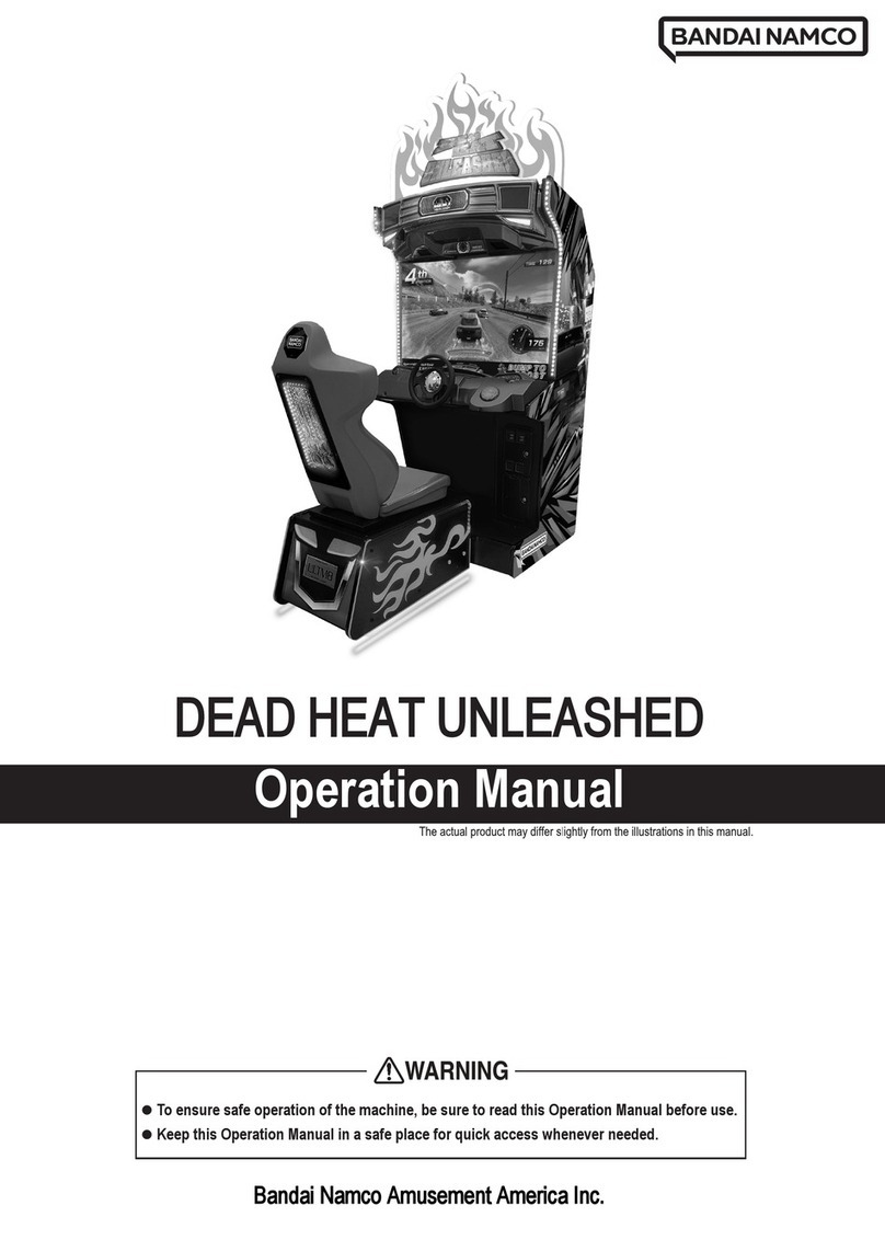 Bandai Namco DEAD HEAT UNLEASHED Operation manual