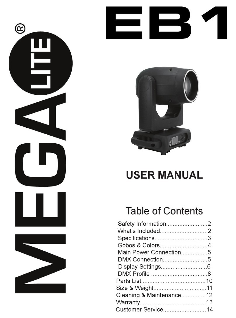 MegaLite EB1 user manual