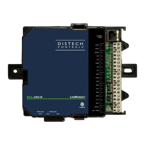 Distech Controls LonMark ECL-VAV-N User manual