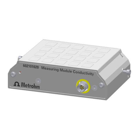 Metrohm 6.02101.020 User manual