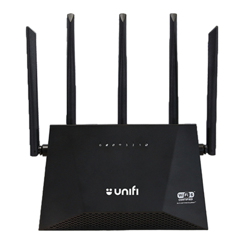 Uni-Fi WI-FI 6 ROUTER quick start guide