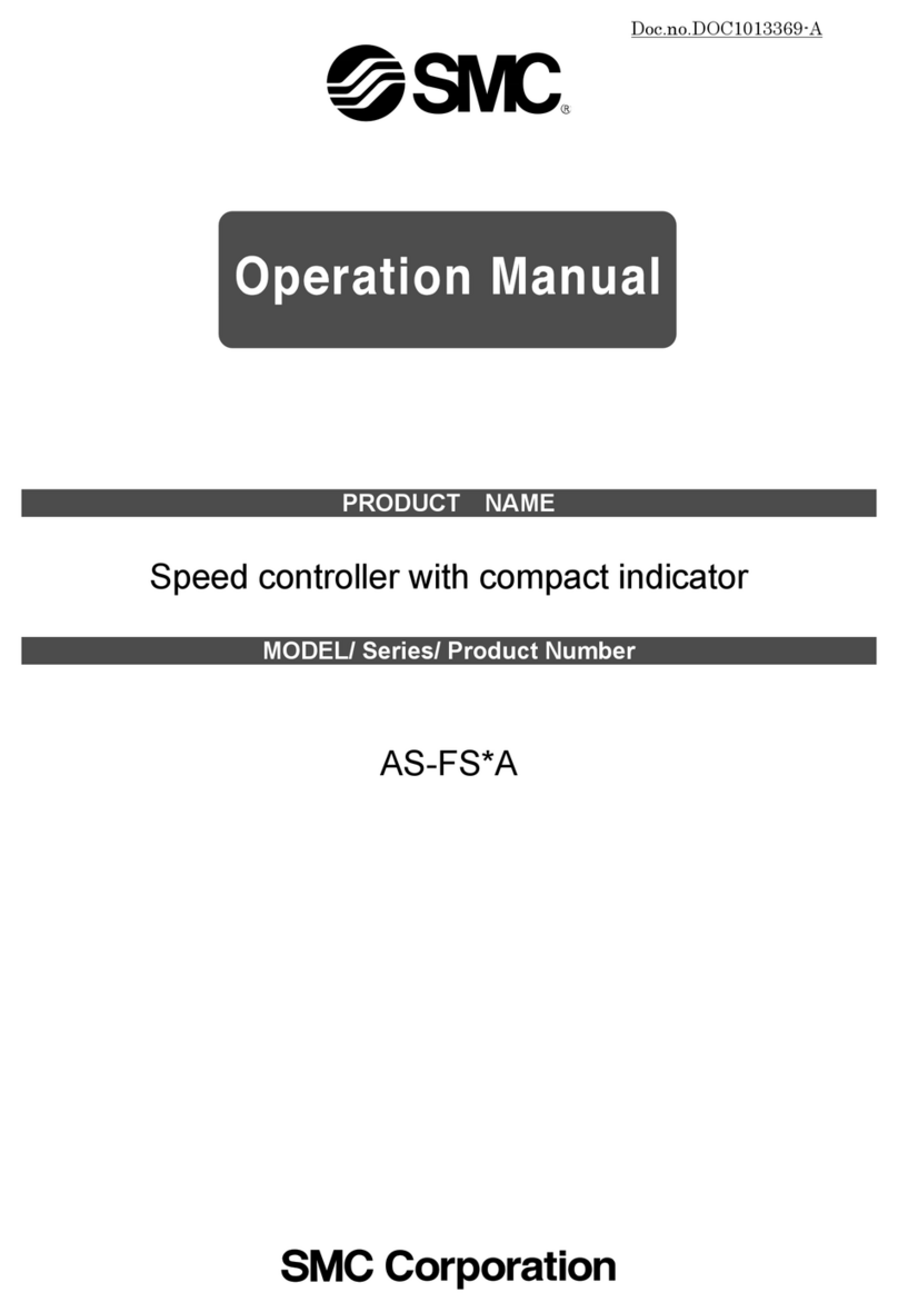 SMC Networks AS-FS A Series Operation manual