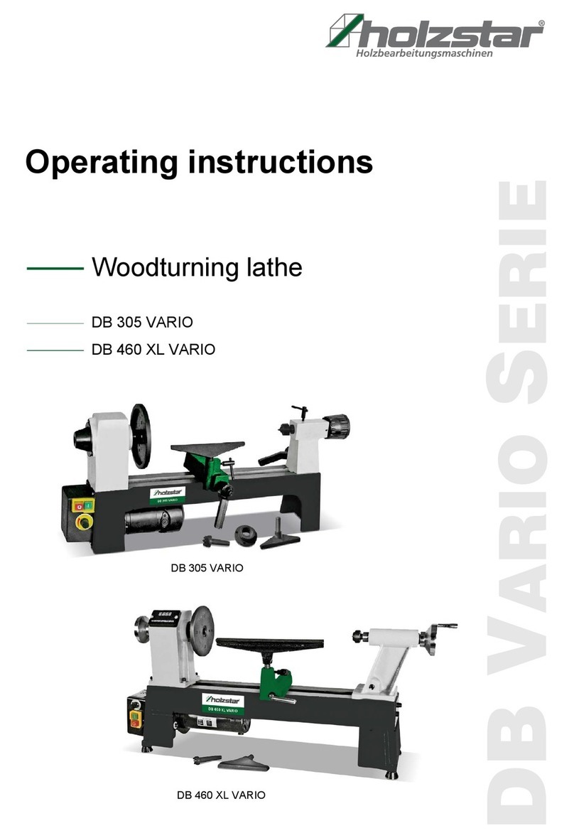Holzstar DB 305 VARIO operating instructions