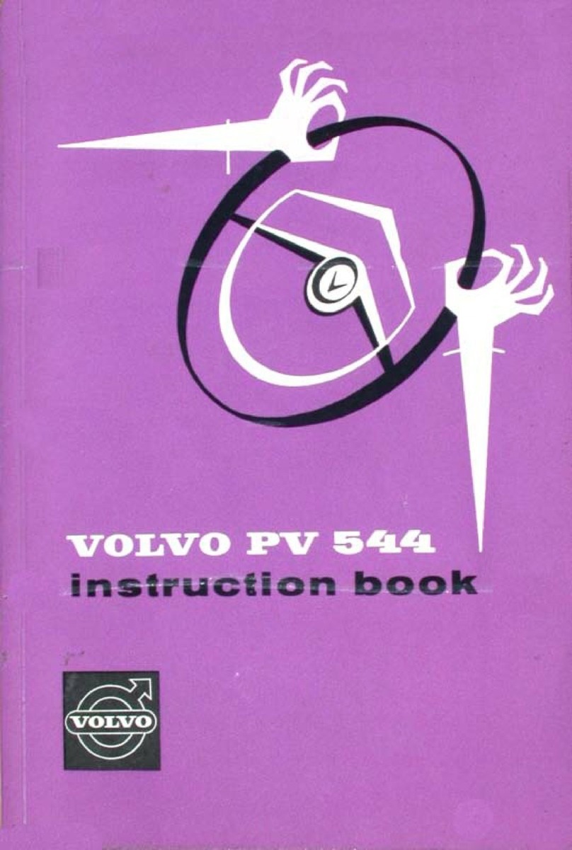 Volvo PV 544 Instruction book