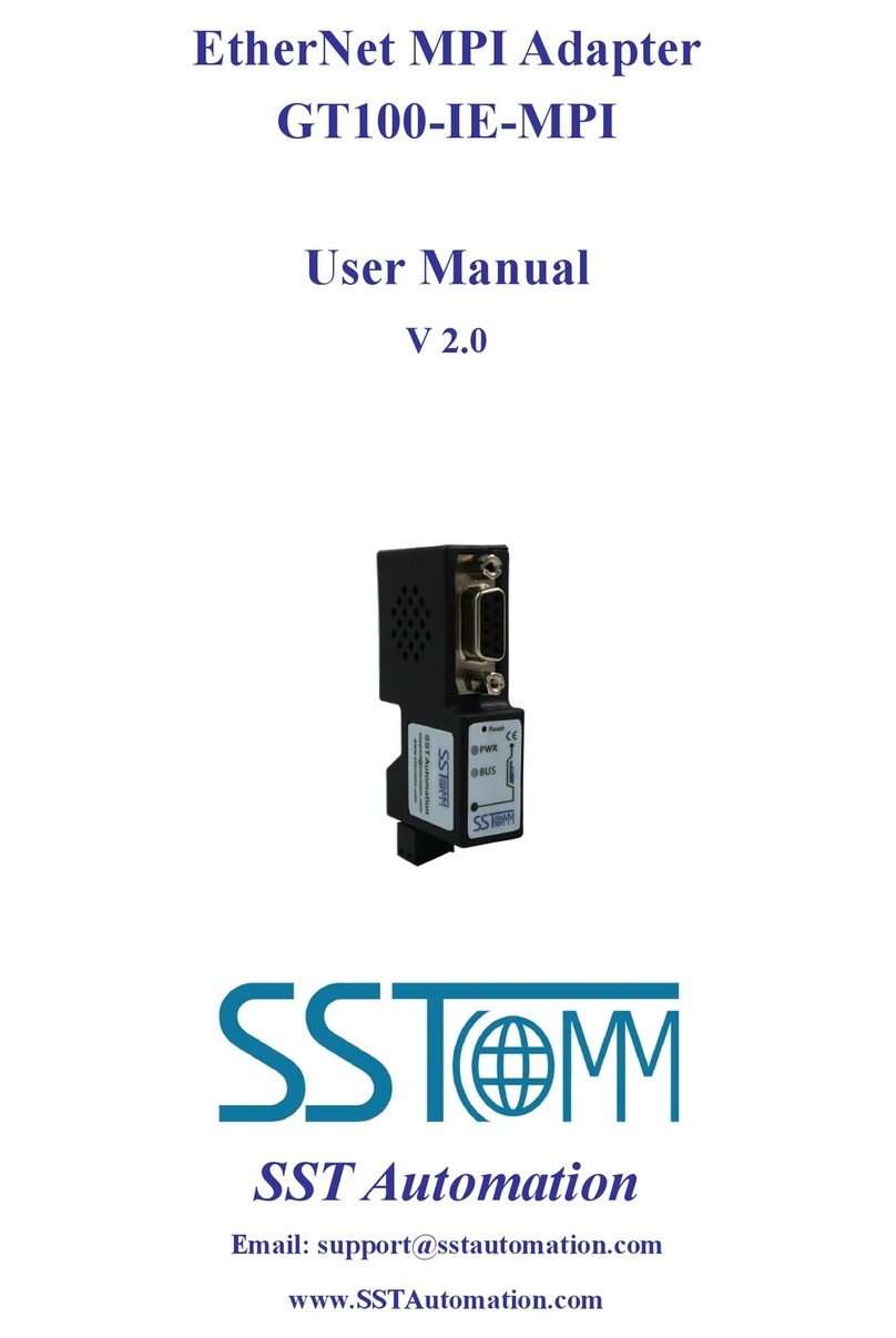 SST Automation GT100-IE-MPI user manual
