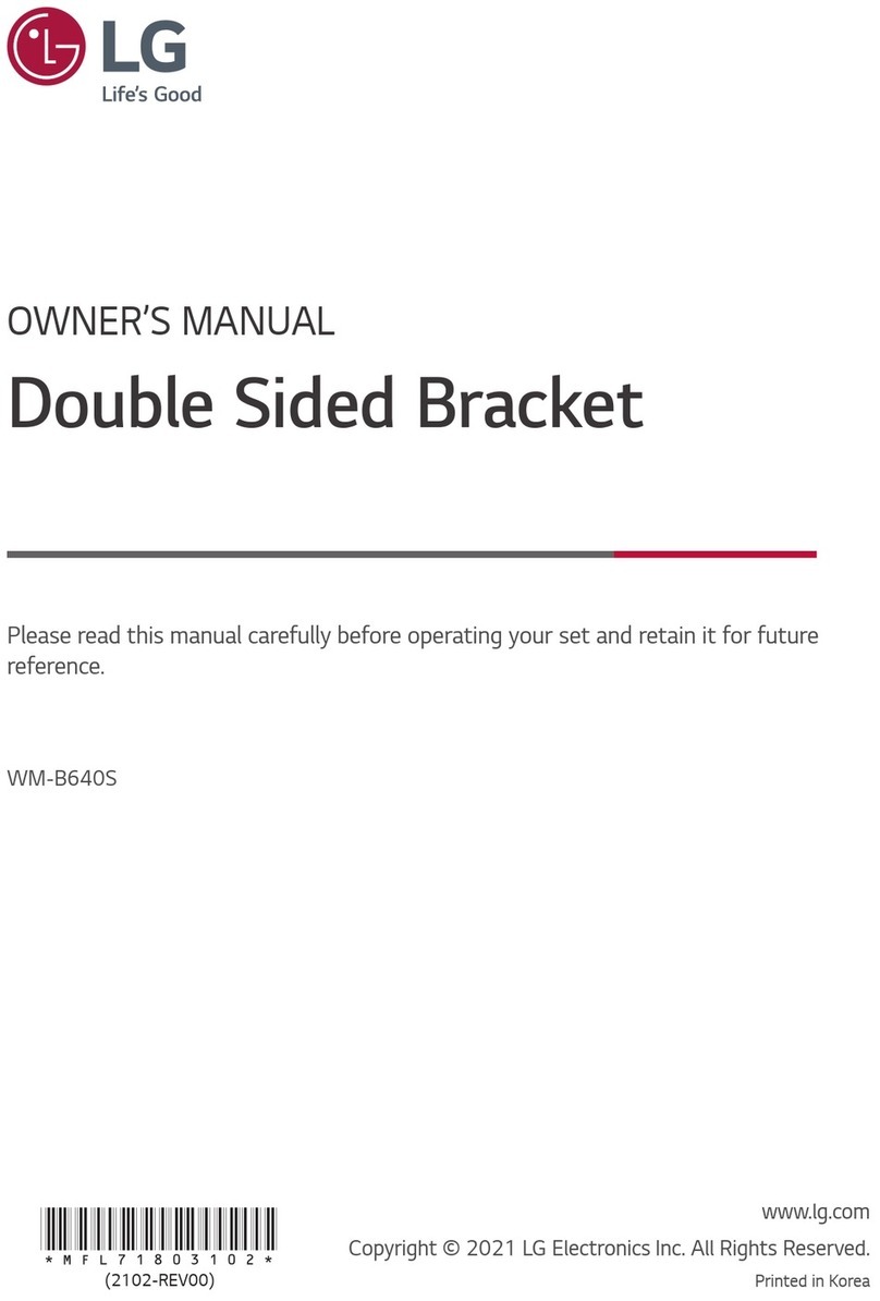 LG WM-B640S User manual