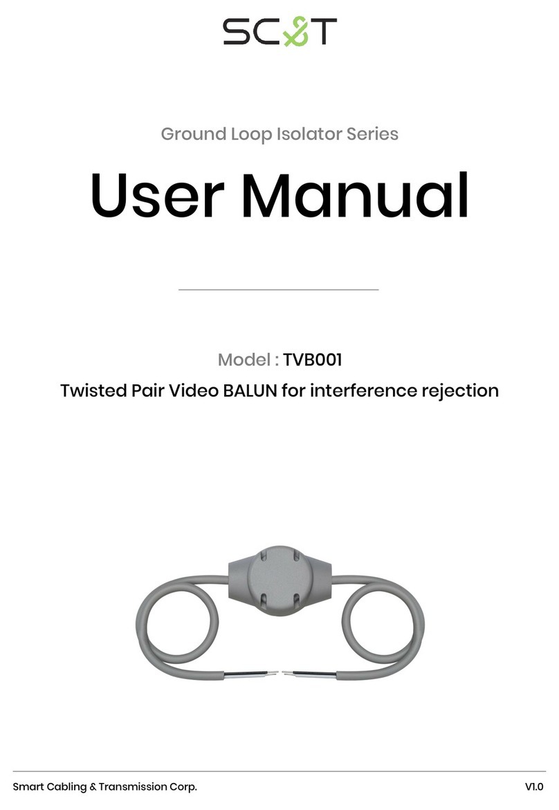 SC&T TVB001 user manual