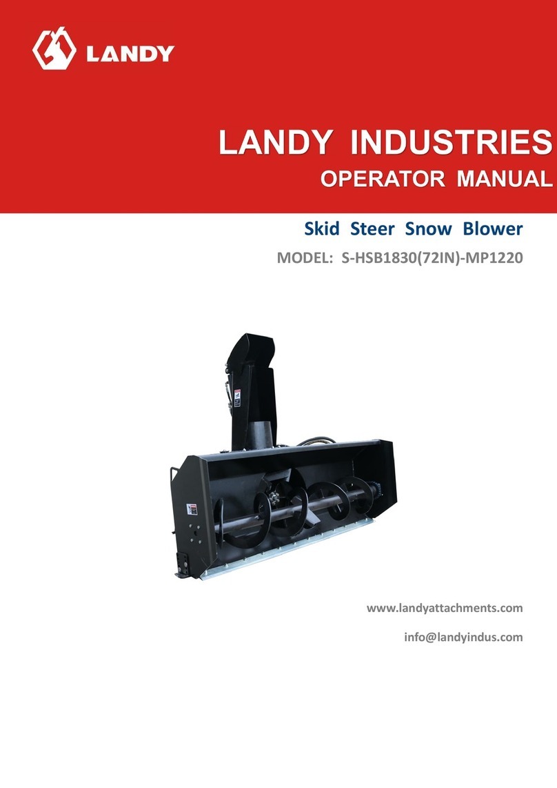 LANDY S-HSB183072IN-MP1220 Operator's manual