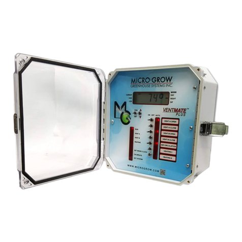 MICRO GROW GROWMASTER Installation procedures