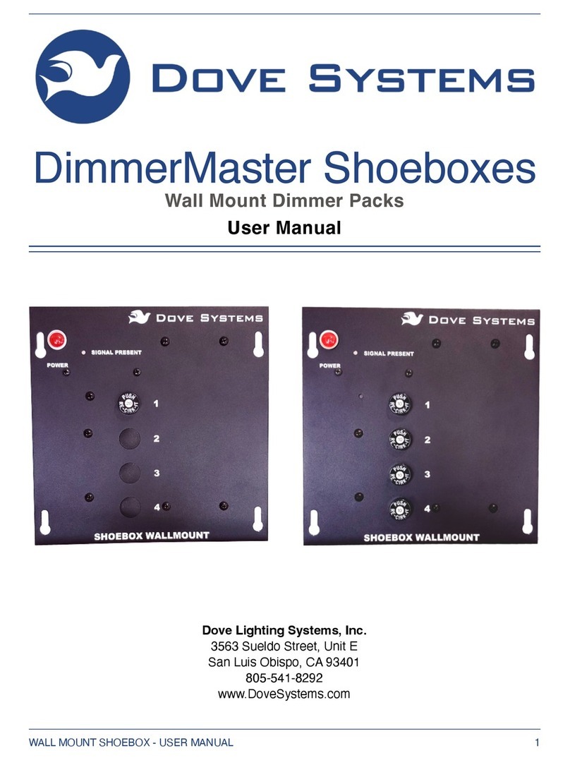 Dove Lighting Systems DimmerMaster user manual