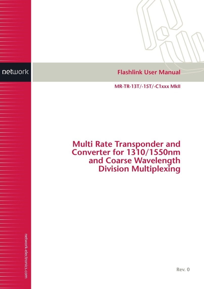network MR-TR-C1 Series user manual