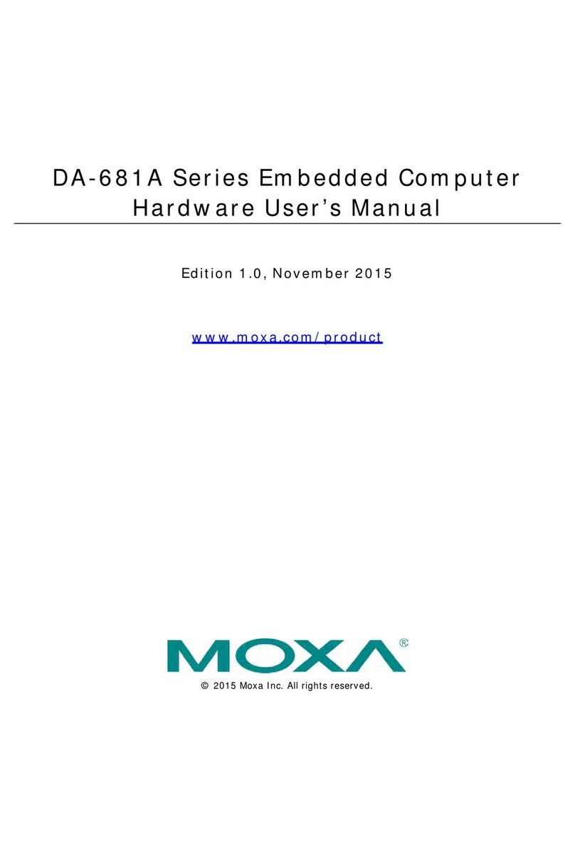 Moxa Technologies DA-681A Series Instructions for use