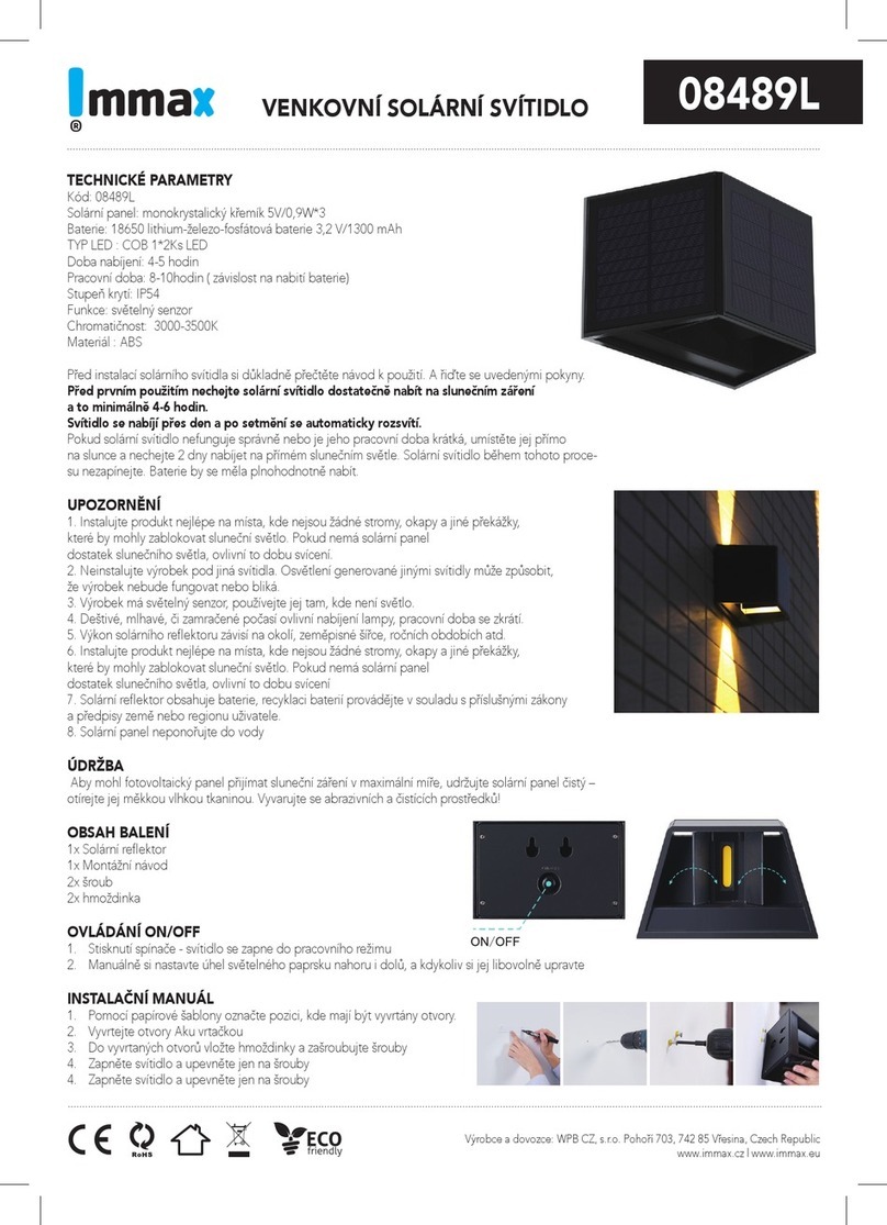 IMMAX 08489L quick start guide