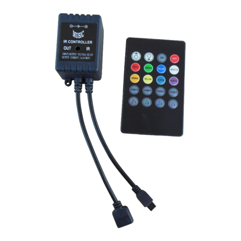 DERUN LIGHTING TECHNOLOGY DR-CON-IR20M-3CH-LV user manual DERUN LIGHTING TECHNOLOGY DR-CON-IR20M-3CH-LV user manual
