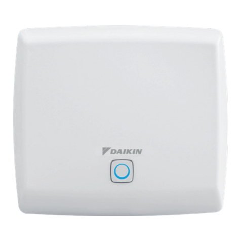 Daikin EKRACPUR1PA Security instructions