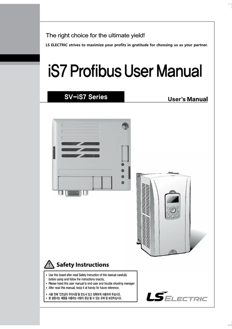LS ELECTRIC SV-iS7 Series User manual