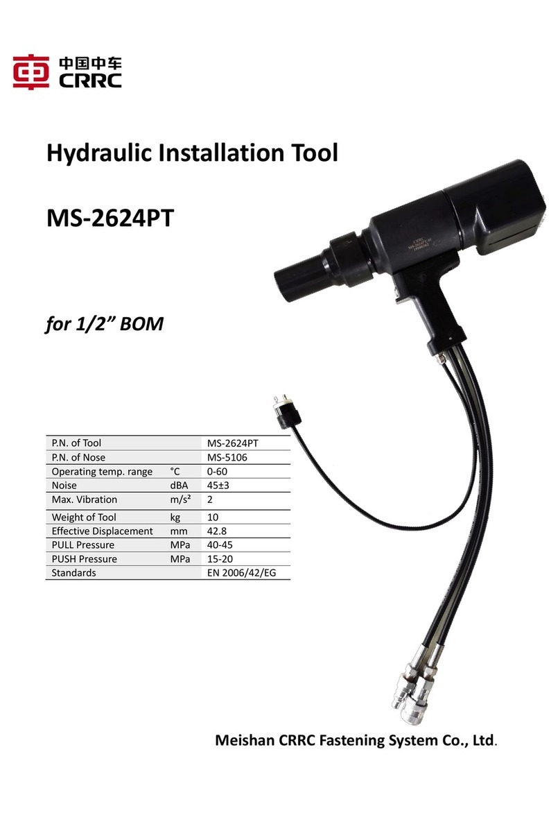 CRRC MS-2624PT User manual