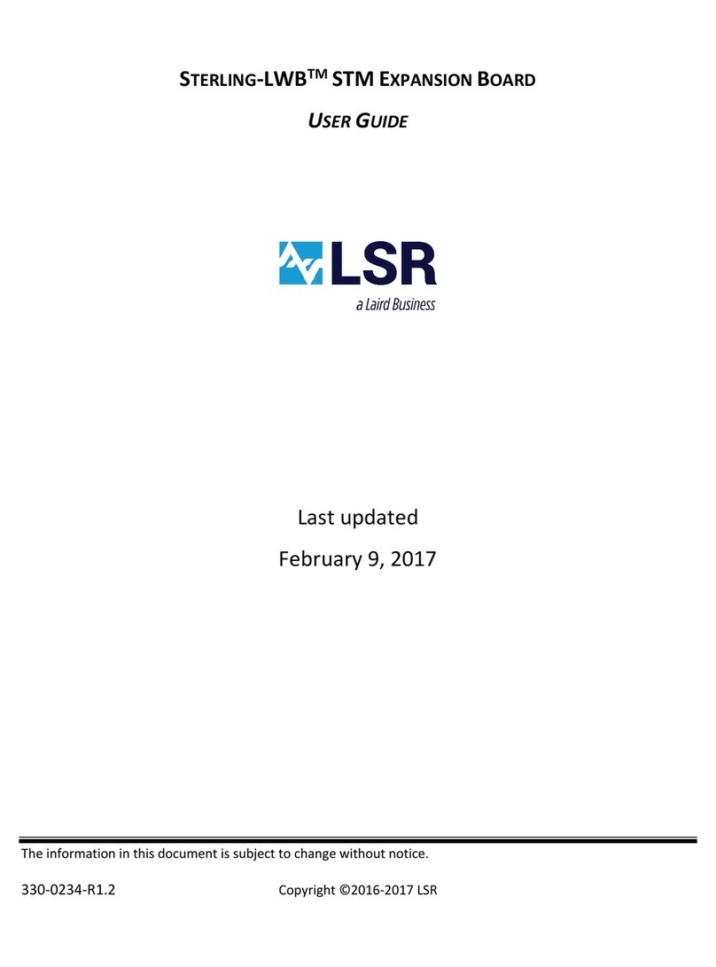 Laird LSR STERLING-LWB STM quick start guide Laird LSR STERLING-LWB STM quick start guide