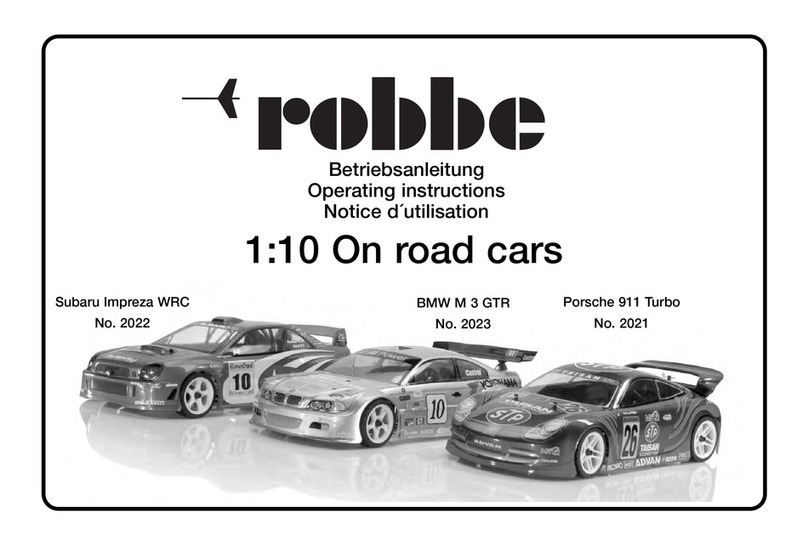 ROBBE Subaru Impreza WRC operating manual