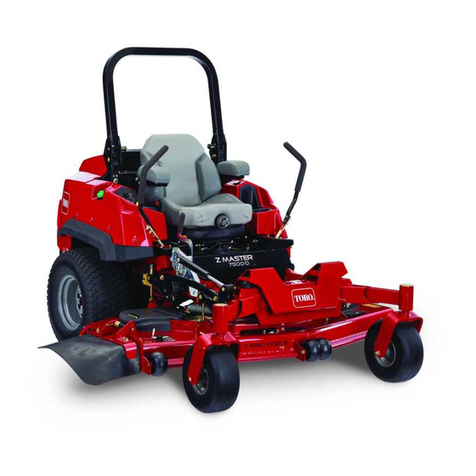 Toro Z Master Professional 7500-DSeries Operator's manual