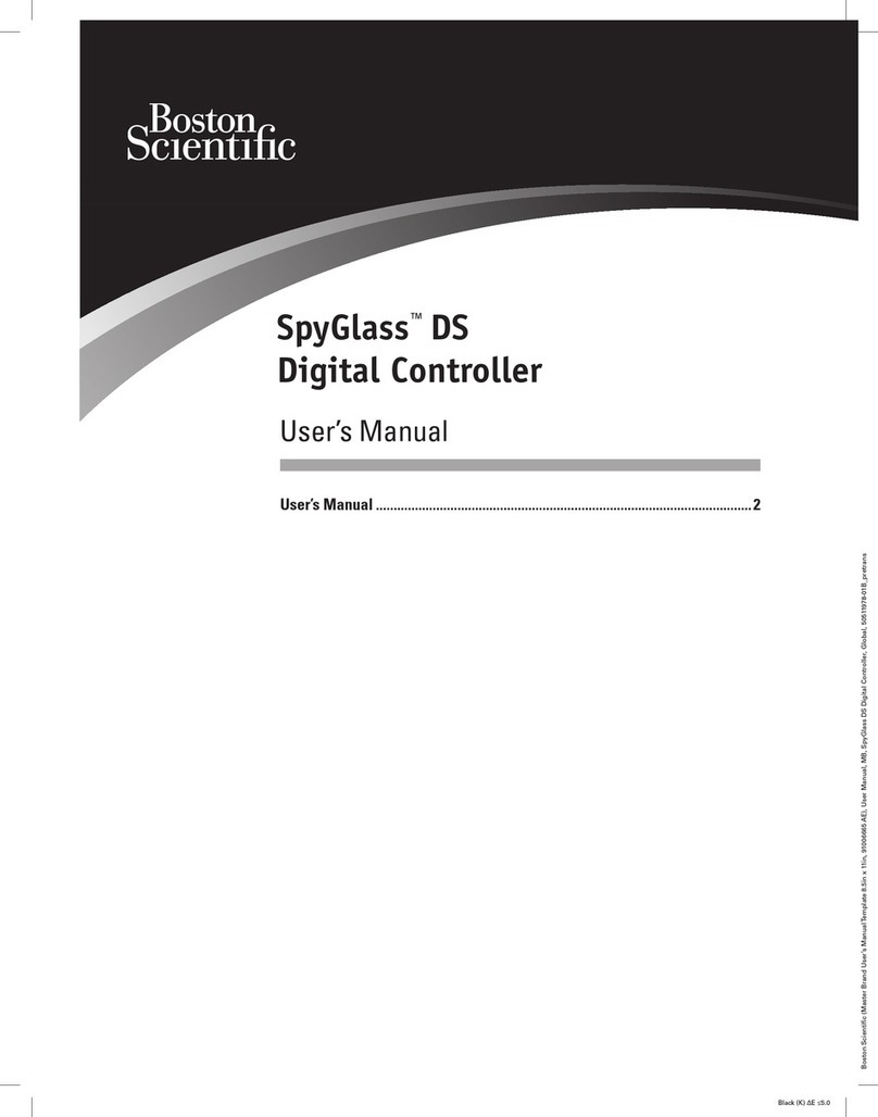 Boston Scientific SpyGlass DS user manual