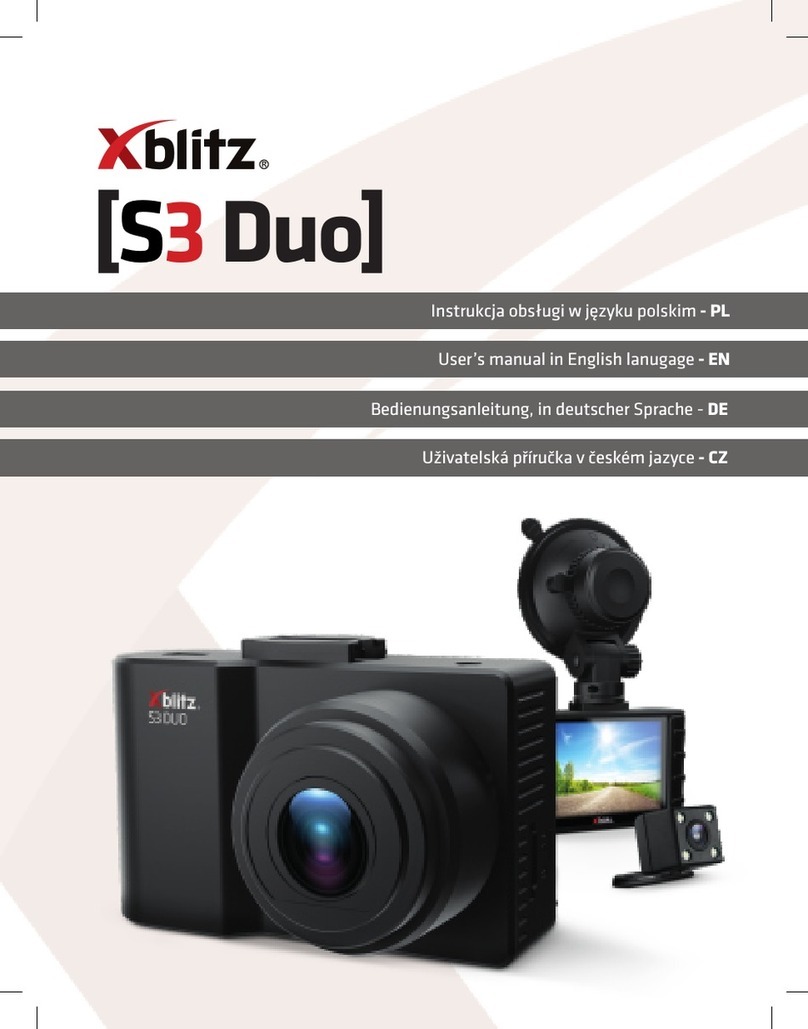 Xblitz S3 Duo User manual