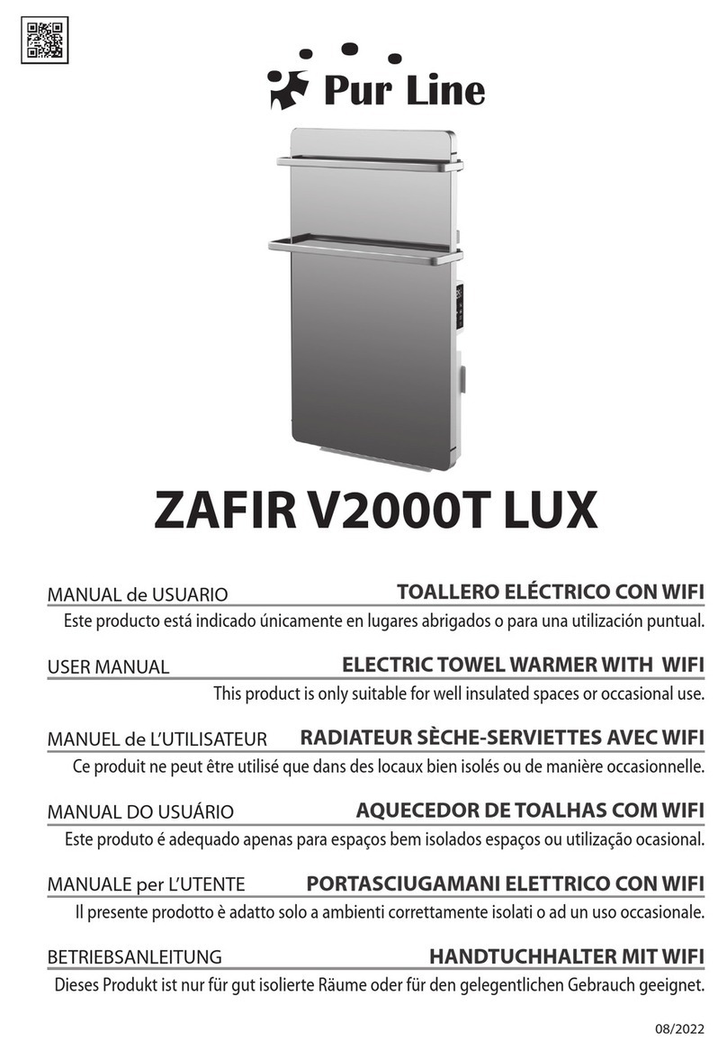 Pur Line ZAFIR V2000T LUX user manual