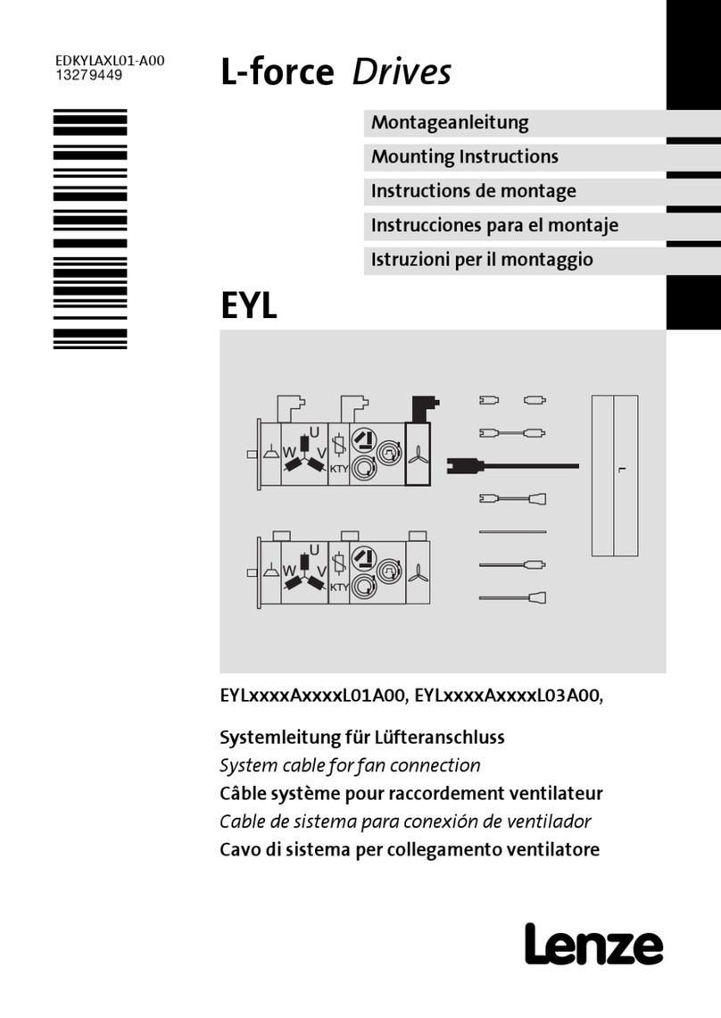 Lenze L-force EYL User manual