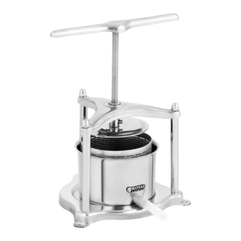 Royal Catering RCWP-3LSS user manual