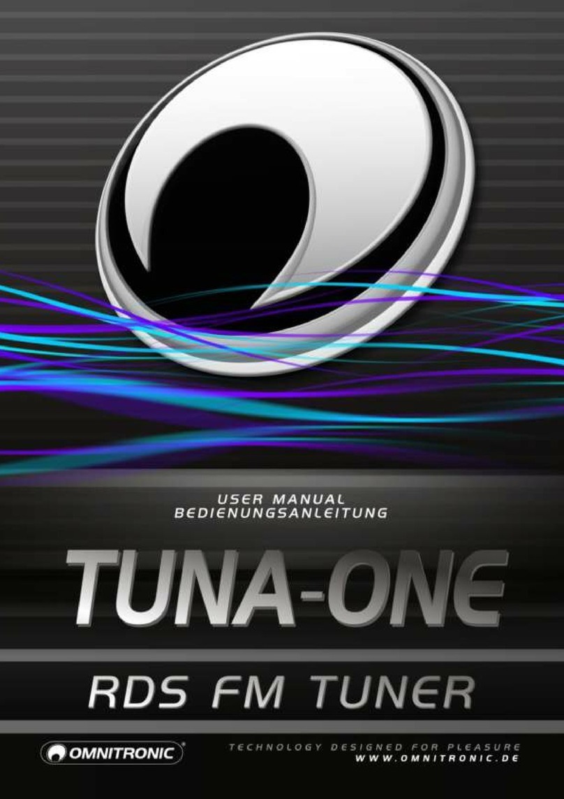 Omnitronic TUNA-ONE user manual