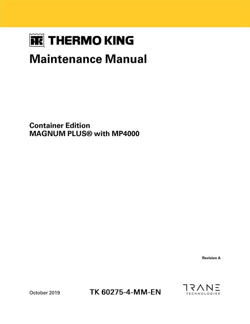Thermo King MAGNUM PLUS 098212 Maintenance manual Thermo King MAGNUM PLUS 098212 Maintenance manual